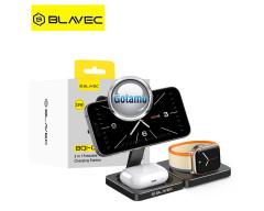 Bevielio įkrovimo stotelė 3in1 15W Blavec MagSafe