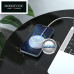 Bevielis kroviklis (padukas) 15W Borofone su Type-C laidu baltos spalvos