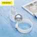 Type-C tinklo kroviklis 20W GaN ir Type-C į Type-C laidas Foneng