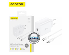 Type-C tinklo kroviklis 45W GaN ir Type-C į Type-C laidas Foneng
